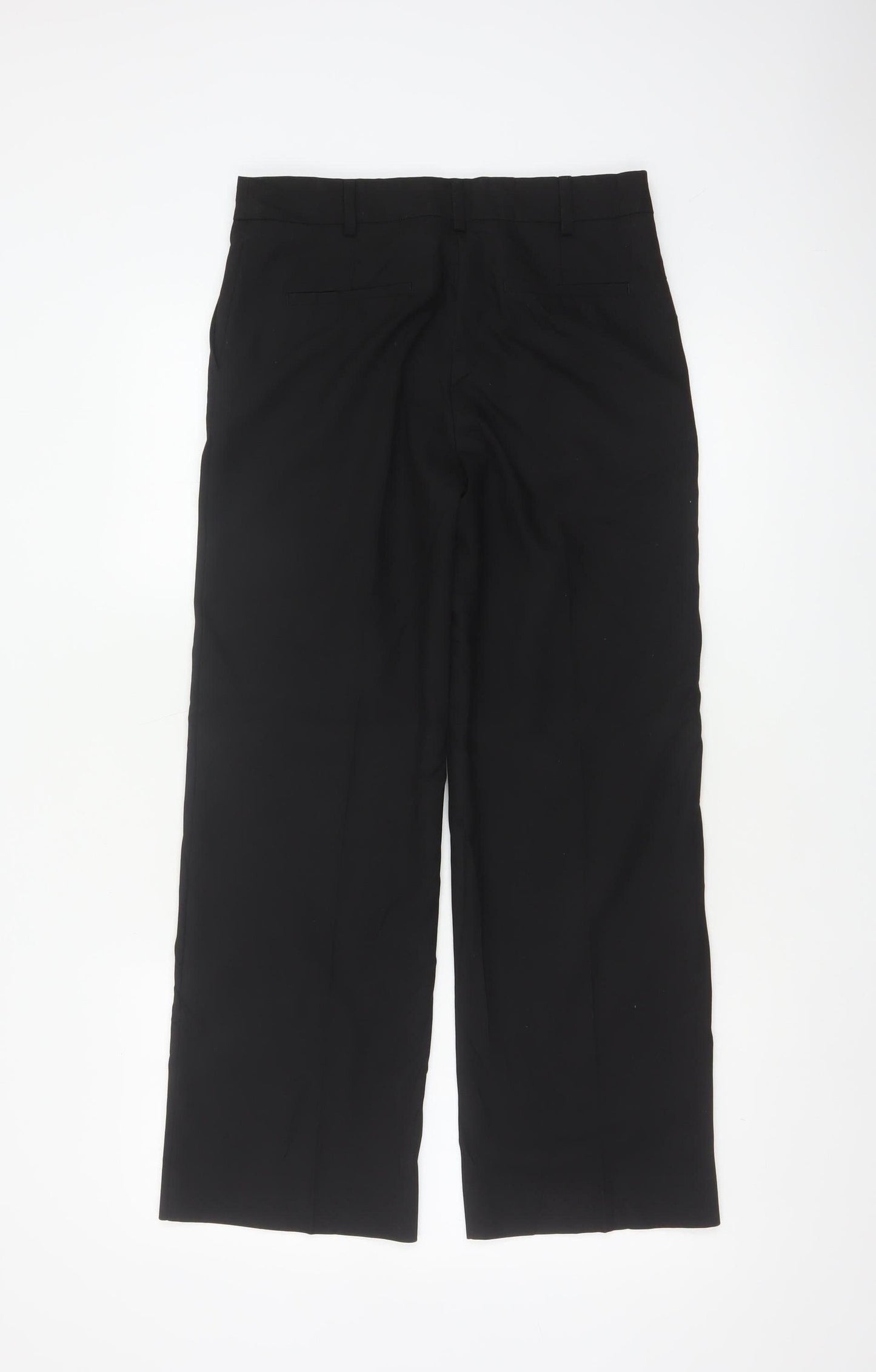 Next Women’s Black UK 6R Straight Leg Dress Trousers Workwear