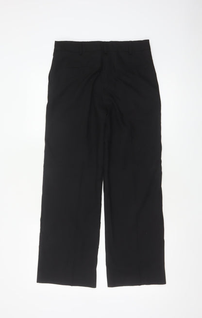 Next Women’s Black UK 6R Straight Leg Dress Trousers Workwear