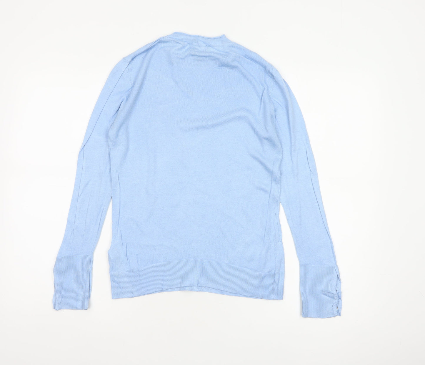 Hobbs Women’s Blue XS Cashmere Blend Crew Neck Knit Jumper