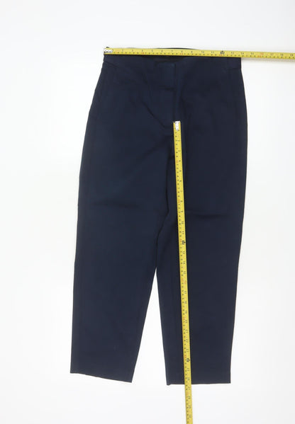Marks and Spencer Women’s Navy UK 10 Tailored Straight Trousers