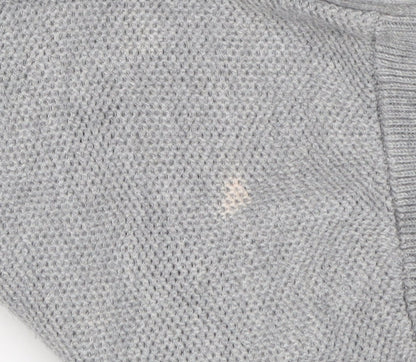 Polo Ralph Lauren Men’s Grey S Full Zip Pima Cotton Knit Sweatshirt