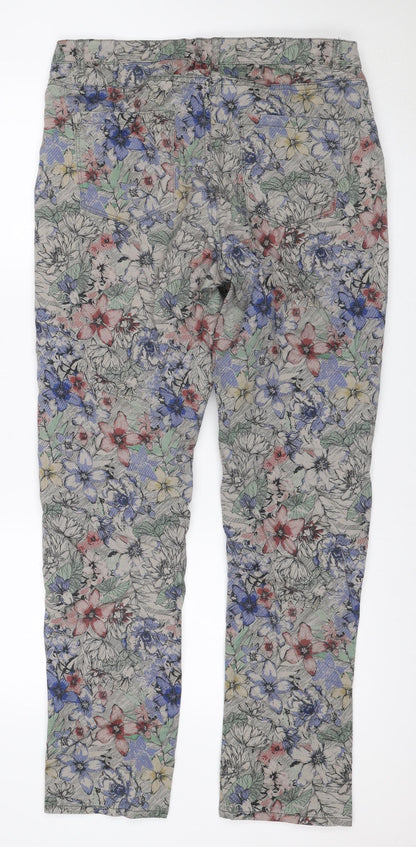 Esmara Women’s Multicoloured Floral Skinny Stretch Jeans UK 16
