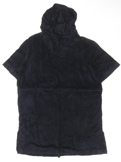 JD Williams Women’s Black S Hooded Long Sleeve Shift Dress