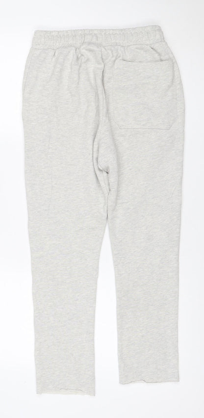 Vanquish Women Grey S Jogger Sweatpants Drawstring Gym Trousers
