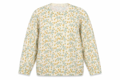 M&Co Women’s Ivory Floral Knit Pullover Jumper UK 20 Cotton