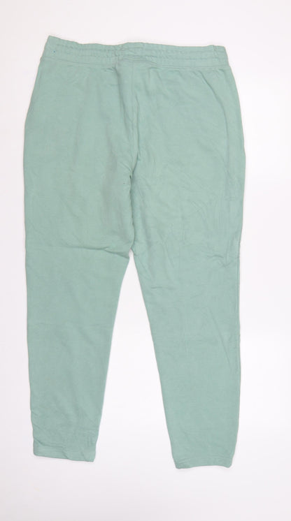 Champion Elite Women’s Green L Jogger Trousers Logo Drawstring