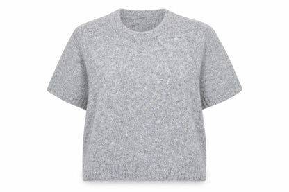 Next Women Grey XL Fluffy Knit Dolman Sleeve Round Neck Jumper