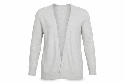 GAP Men Grey Cotton Open Knit Longline Cardigan Size M