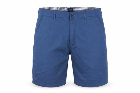 Lincoln Men’s Blue Chino Shorts Waist 40in Cotton Stretch Pockets
