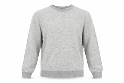 H&M L.O.G.G. Men’s Grey M Crew Neck Cotton Blend Knit Pullover Jumper