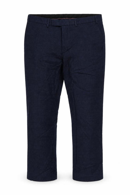 Marks & Spencer Luxury Men’s Navy 38 Short Wool Blend Tailored Dress Trousers