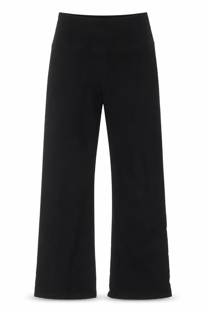 Hollister Women Black S Ultra High Rise Flared Stretch Leggings