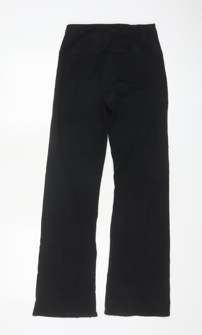 Hollister Women Black S Ultra High Rise Flared Stretch Leggings