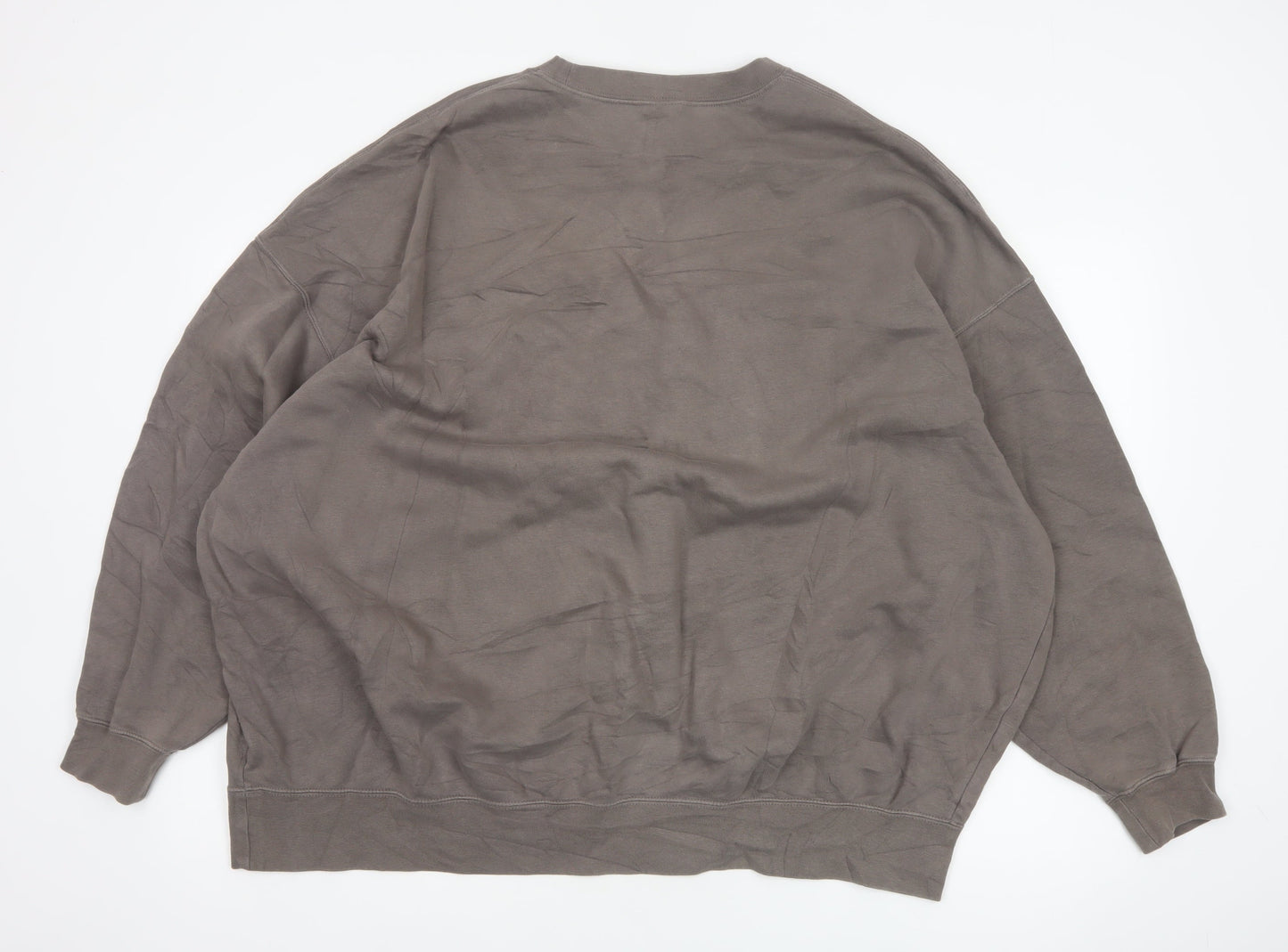 Nike Men’s Brown M Pullover Crew Neck Fleece Sweatshirt Athletic 1972