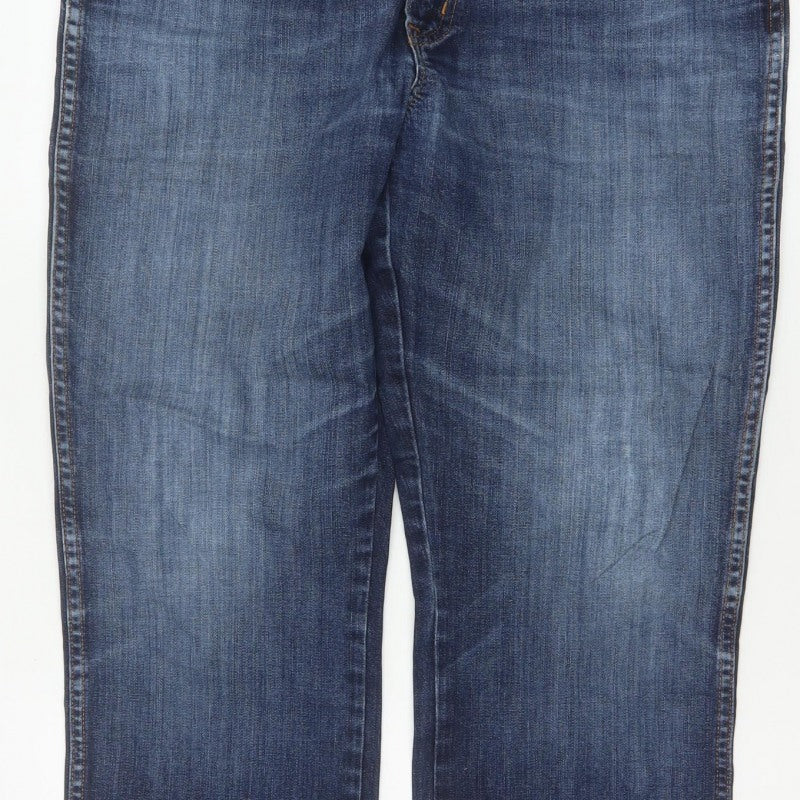 Wrangler Men’s Blue W36 L30 Texas Stretch Straight Jeans