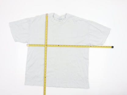Garment Makers Industry Men’s White L Waffle Knit High Neck T-Shirt