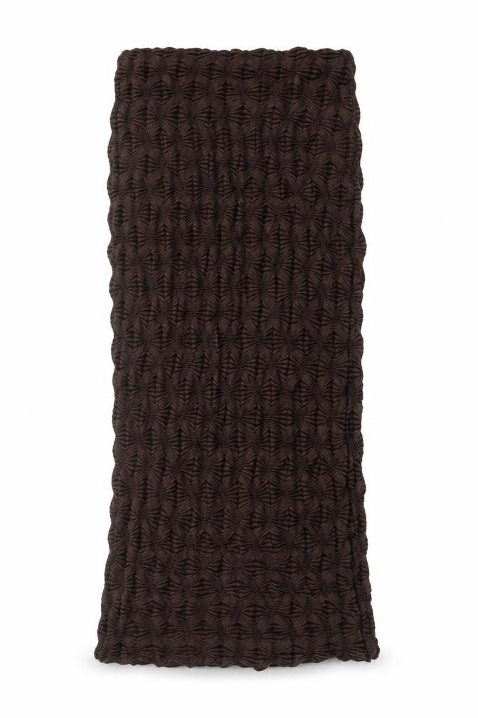 River Island Samantha Faiers Women Brown Animal Print Long Skirt UK 12