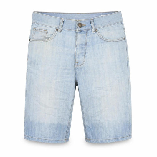 Denim Co. Men’s Blue W30 Regular Light Wash Bermuda Denim Shorts