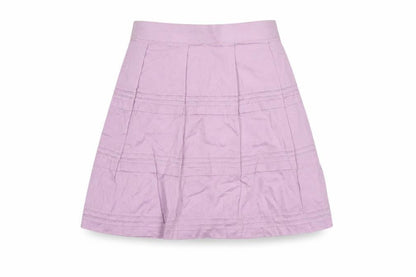 Noa Noa Women Pink S A-Line Knee Length Cotton Skirt