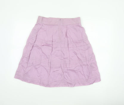 Noa Noa Women Pink S A-Line Knee Length Cotton Skirt
