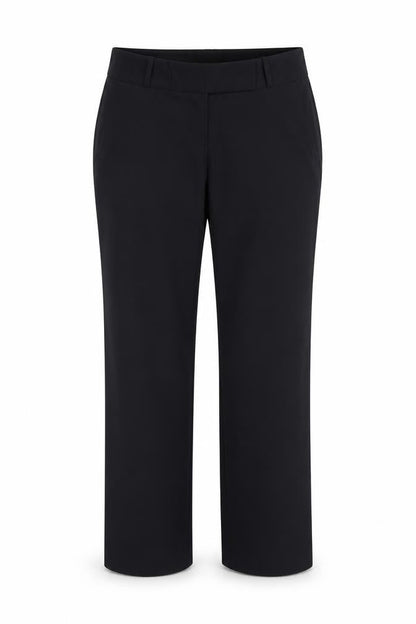 Brook Taverner Womens Black UK 14 Straight Tailored Dress Pants