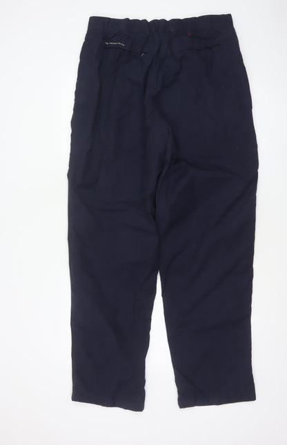 Craghoppers Kiwi Womens Blue UK 16 Regular Straight Outdoor Trousers