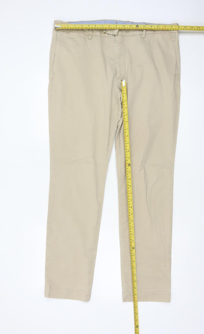 Polo Ralph Lauren Men’s Beige 36/32 Stretch Slim Fit Chino Trousers