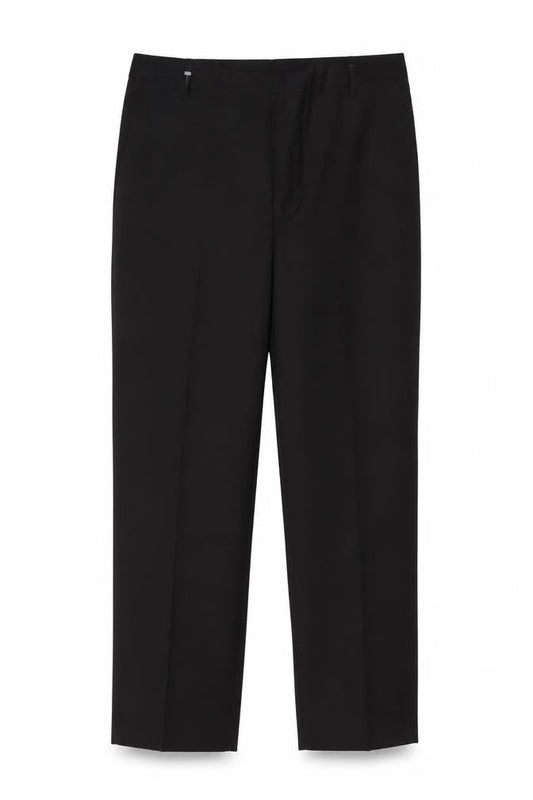M&S Men’s Black 36in Classic Straight Formal Dress Trousers New