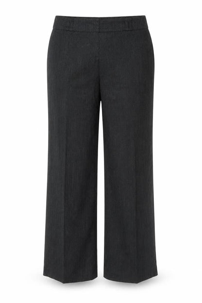Wallis Women Black Size 12 Straight Leg Smart Stretch Trousers