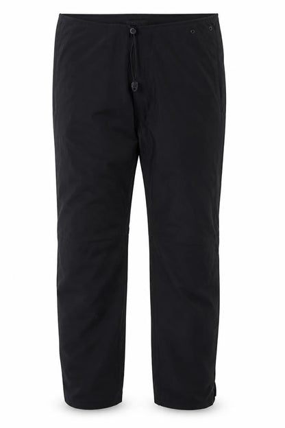 DKNY Men’s Black M Nylon Cotton Snow Trousers Elastic Waist Zip Pockets