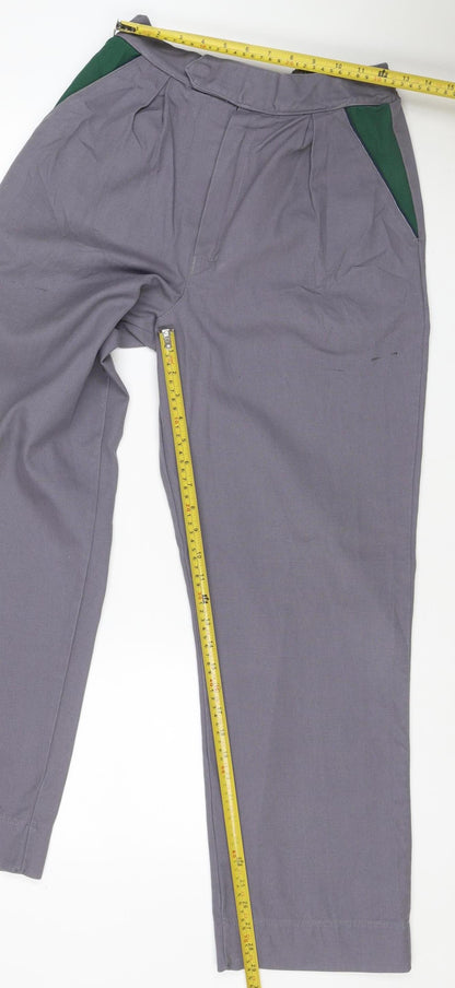 CCM Men’s Grey M 84cm Vintage Cotton Blend Wide Leg Sweatpants