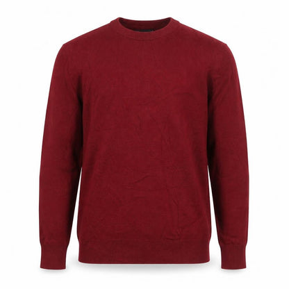 Marks & Spencer Men's Red M Fine Pure Cotton Crew Neck Jumper