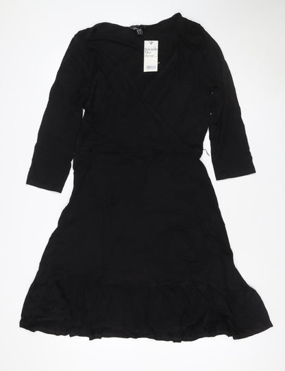 Friends Like These Women’s Black UK 14 Fit & Flare Knee Dress