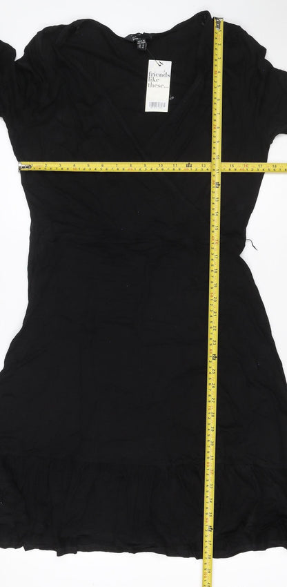 Friends Like These Women’s Black UK 14 Fit & Flare Knee Dress