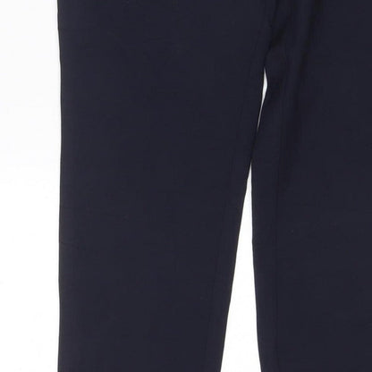Next Women’s Black UK 10 Wide-Leg Tailored Dress Trousers Pockets