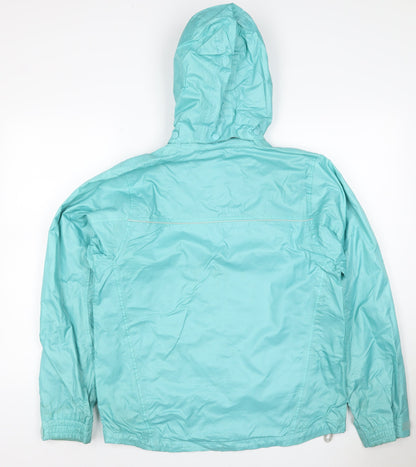 Trespass Girls Green 13-14 Years Ski Jacket Hooded Waterproof