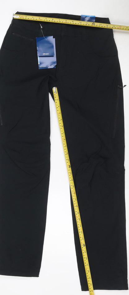 Berghaus Men’s Black 30W 32L Stretch Outdoor Walking Trousers NWT