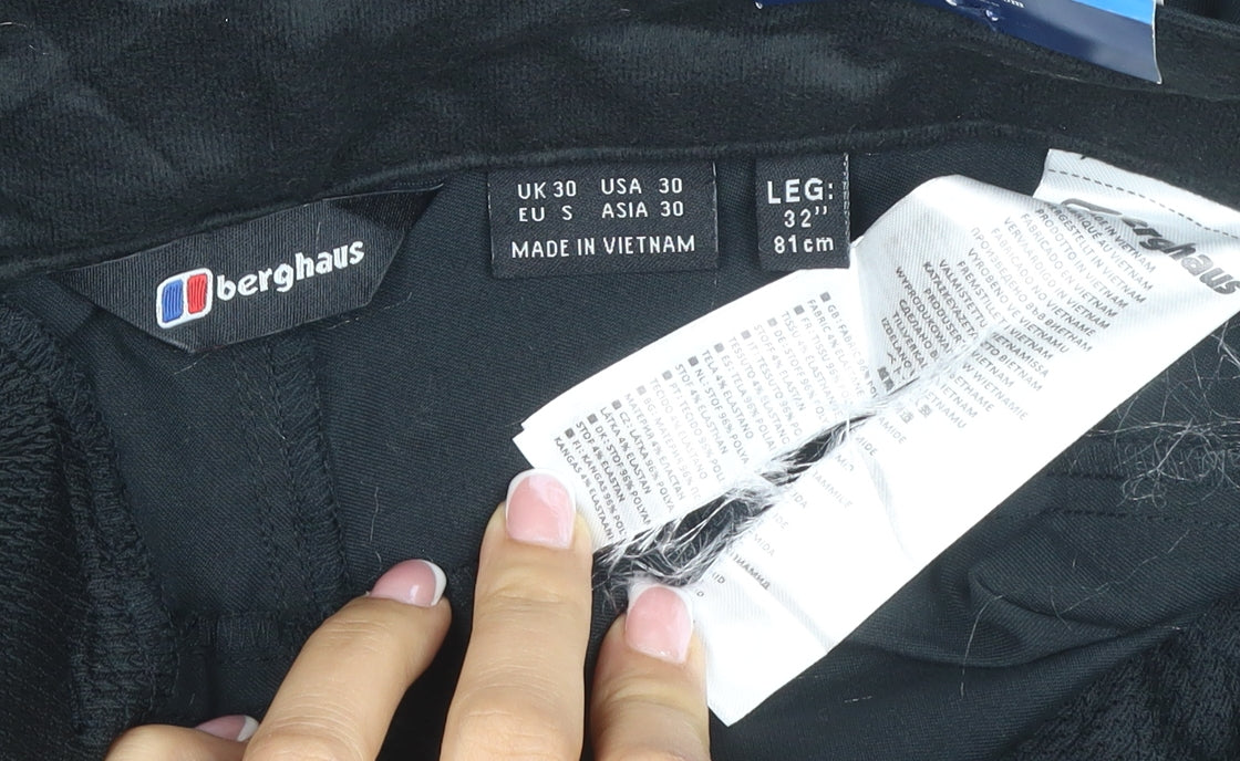 Berghaus Men’s Black 30W 32L Stretch Outdoor Walking Trousers NWT