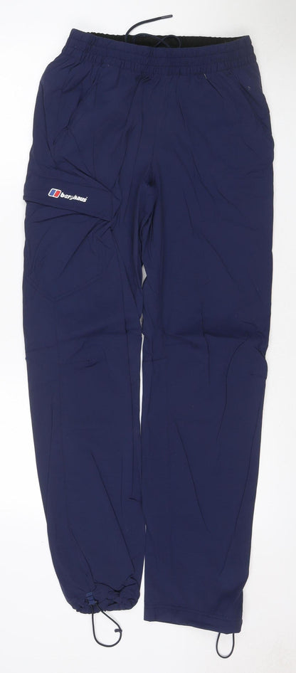 Berghaus Men’s Navy UK 30 Walking Trousers Stretch Drawstring Hem