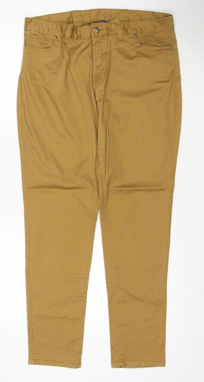 Premier Women’s Brown UK 16 Regular Straight Workwear Jeans PR570