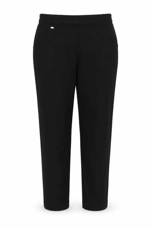 Wallis Women’s Black UK 16 Straight Leg Tailored Trousers Pockets