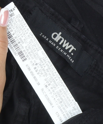 Zara Men Black 30 Slim Skinny Stretch Denim Jeans