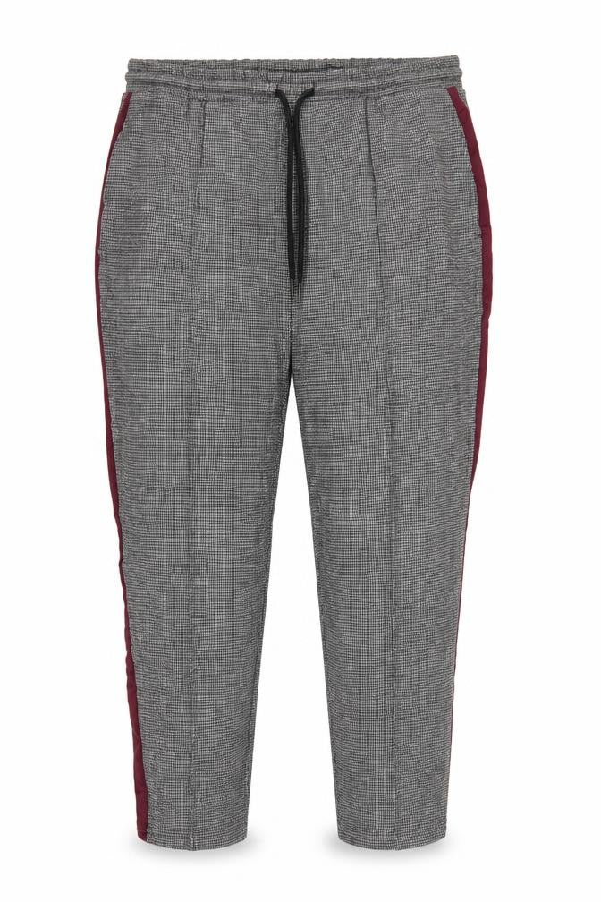 Marks & Spencer Women’s Multicoloured Check Jogger Trousers UK 18 Short