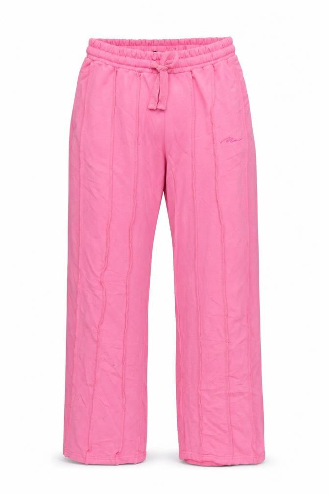 boohooMAN Men’s Pink S Sweatpants Drawstring Elastic Waist Logo Joggers