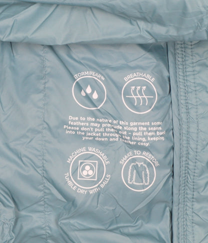 Marks and Spencer Women Blue UK 10 Puffer Jacket Down Stormwear