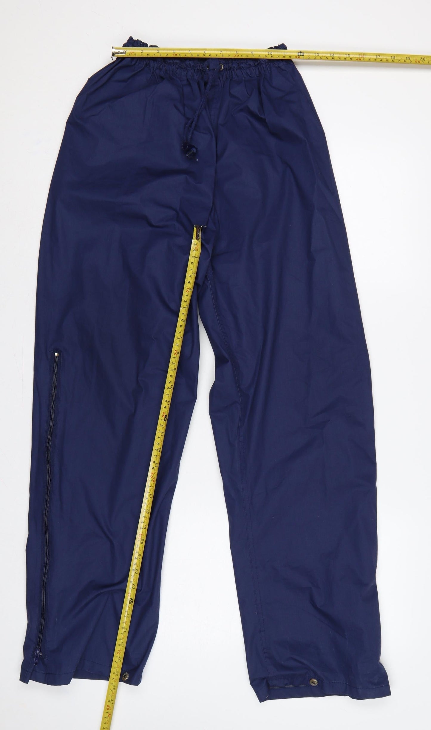 Regatta Men’s Blue M Waterproof Breathable Rain Trousers Drawstring