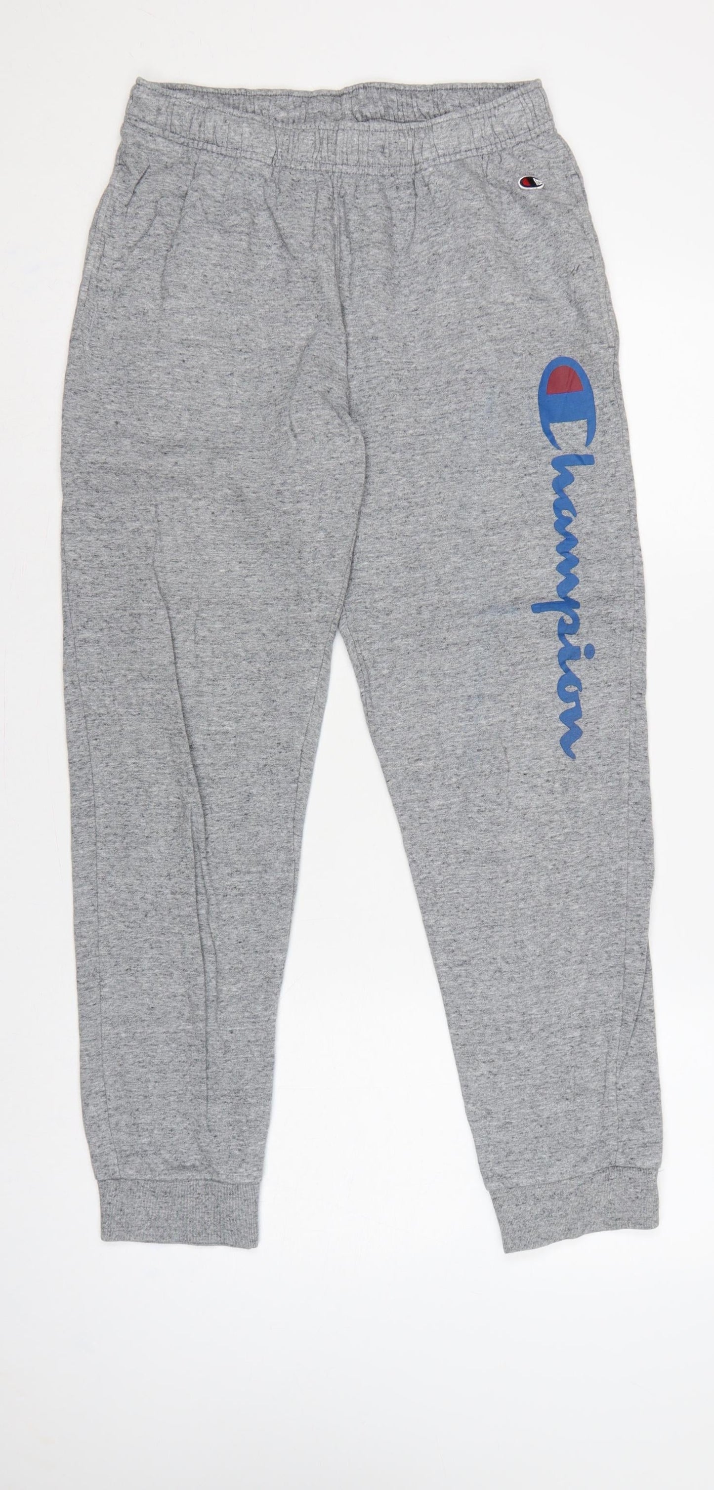 Champion Men’s Grey XS Jogger Sweatpants Logo Elastic Waist