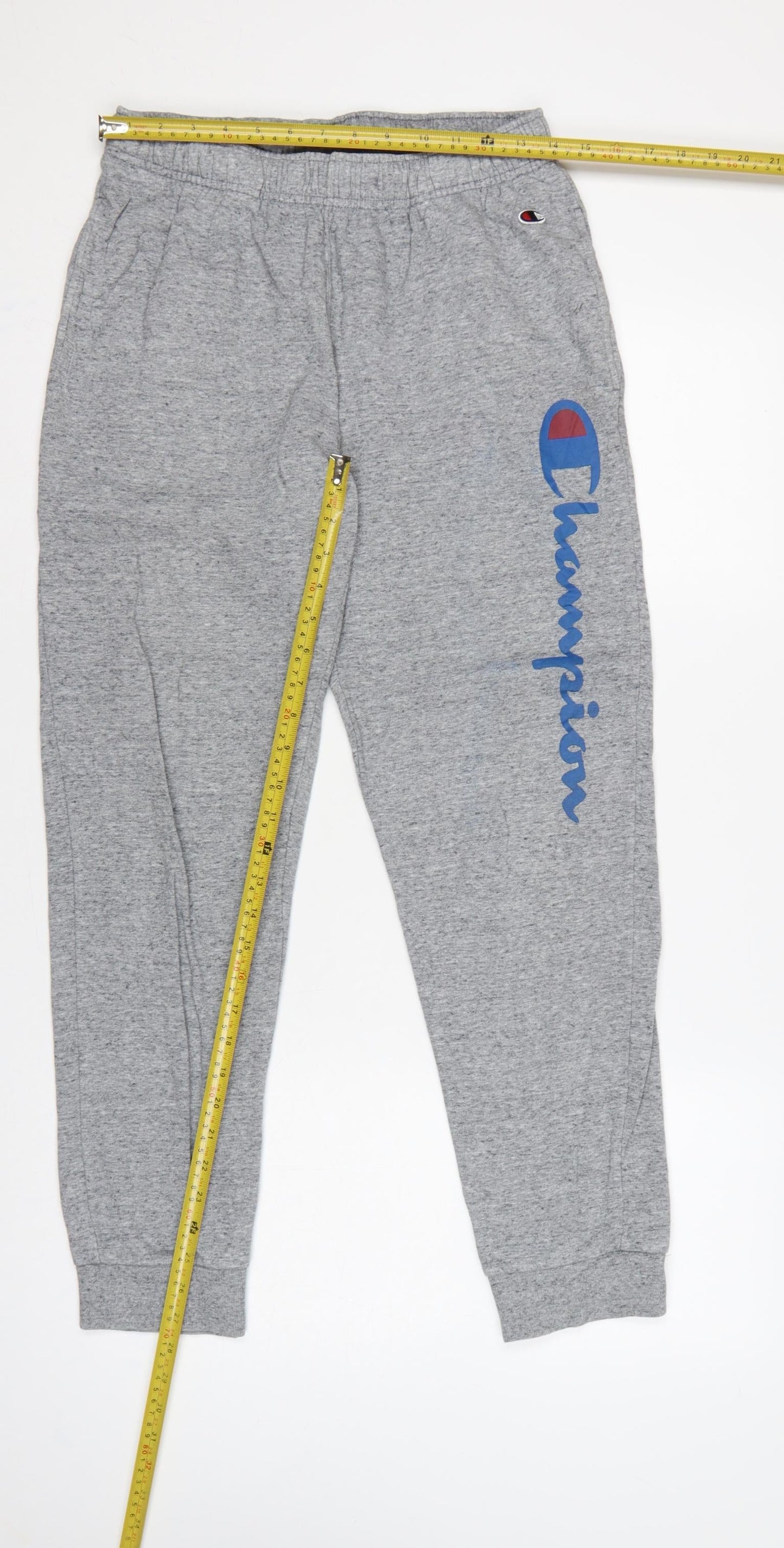 Champion Men’s Grey XS Jogger Sweatpants Logo Elastic Waist