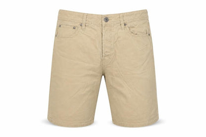 Jack & Jones Men’s Beige L Regular Fit 5-Pocket Casual Shorts