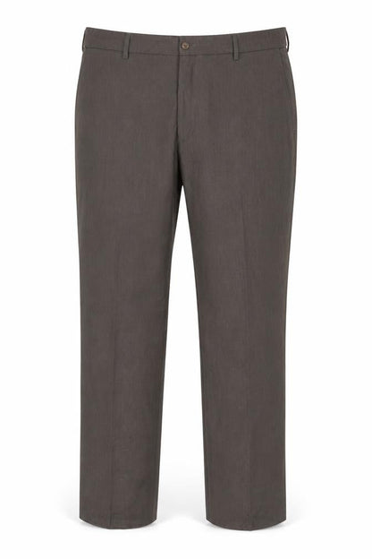 Farah Classic Men's Brown Size 42 L31 Straight Dress Trousers